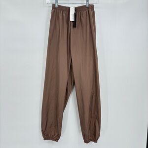 TnAction Aritzia 2️⃣ PAIR Troupe Pants Relaxed Dance Joggers Brown Black XXS